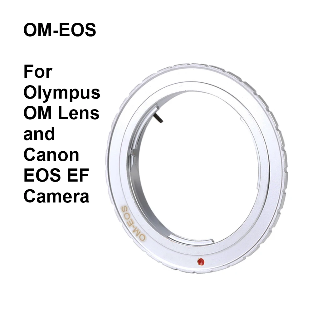 OM-EOS para lente SLR Olympus OM-anillo adaptador de montaje Canon EOS EF OM-EF (no sistema 4/3) para Canon 70d 90d 5d 6d 7d