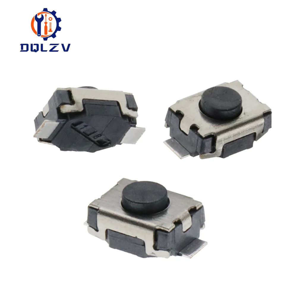 3*4*2MM interruptor táctil interruptor de tortuga SMD 2 pines Mini botones Micro interruptor 3X4X2MM 2H interruptor de alimentación - imagen 2