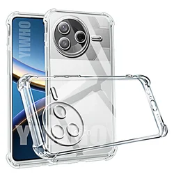Funda Xiaomi Poco F7 Pro y X7 Ultra Transparente Antigolpes Clera