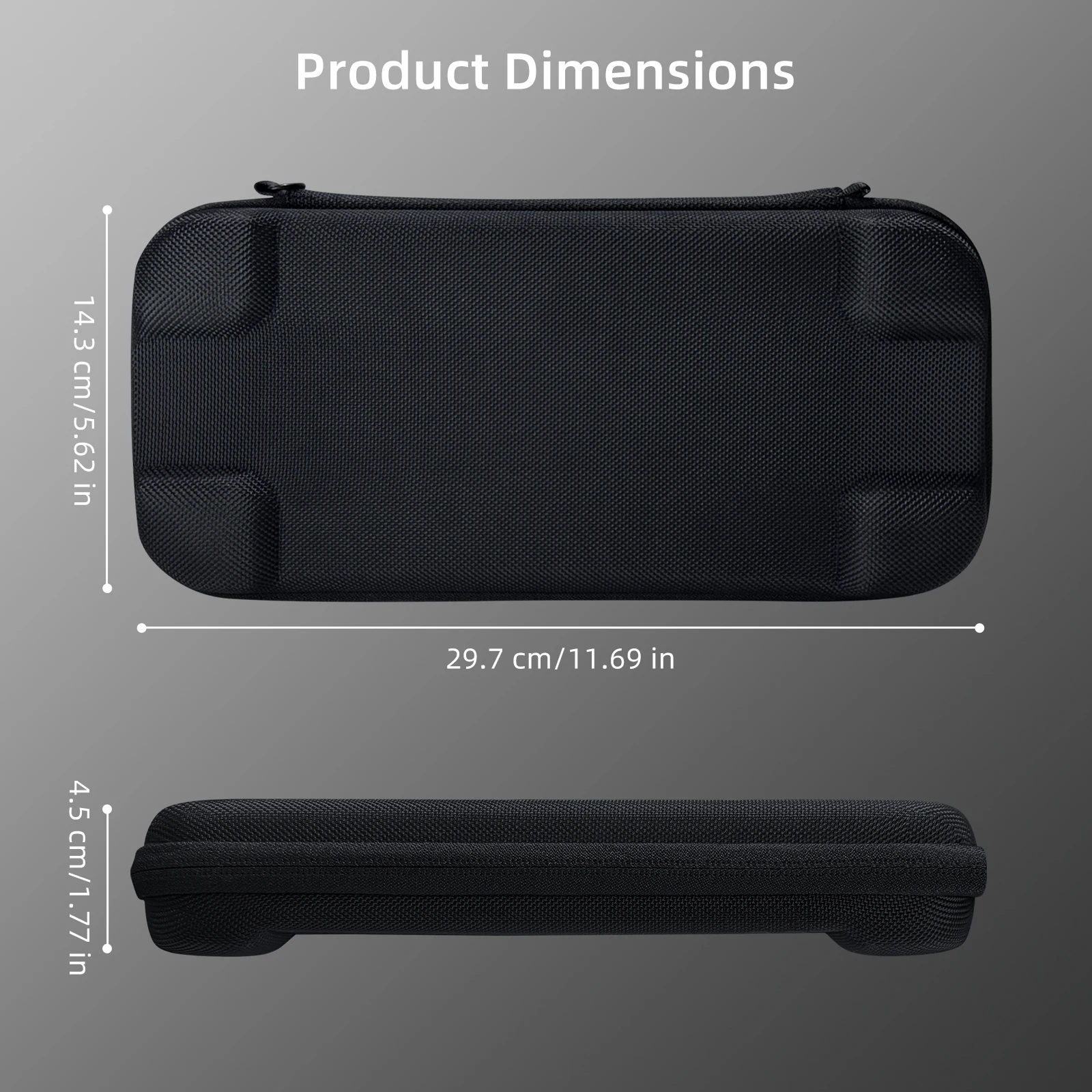 Funda EVA de doble capa JYS-NS2282 para Switch 2, capacidad para 10 tarjetas y accesorios de juegos, diseño a prueba de golpes y protección de ajuste perfecto - imagen 3