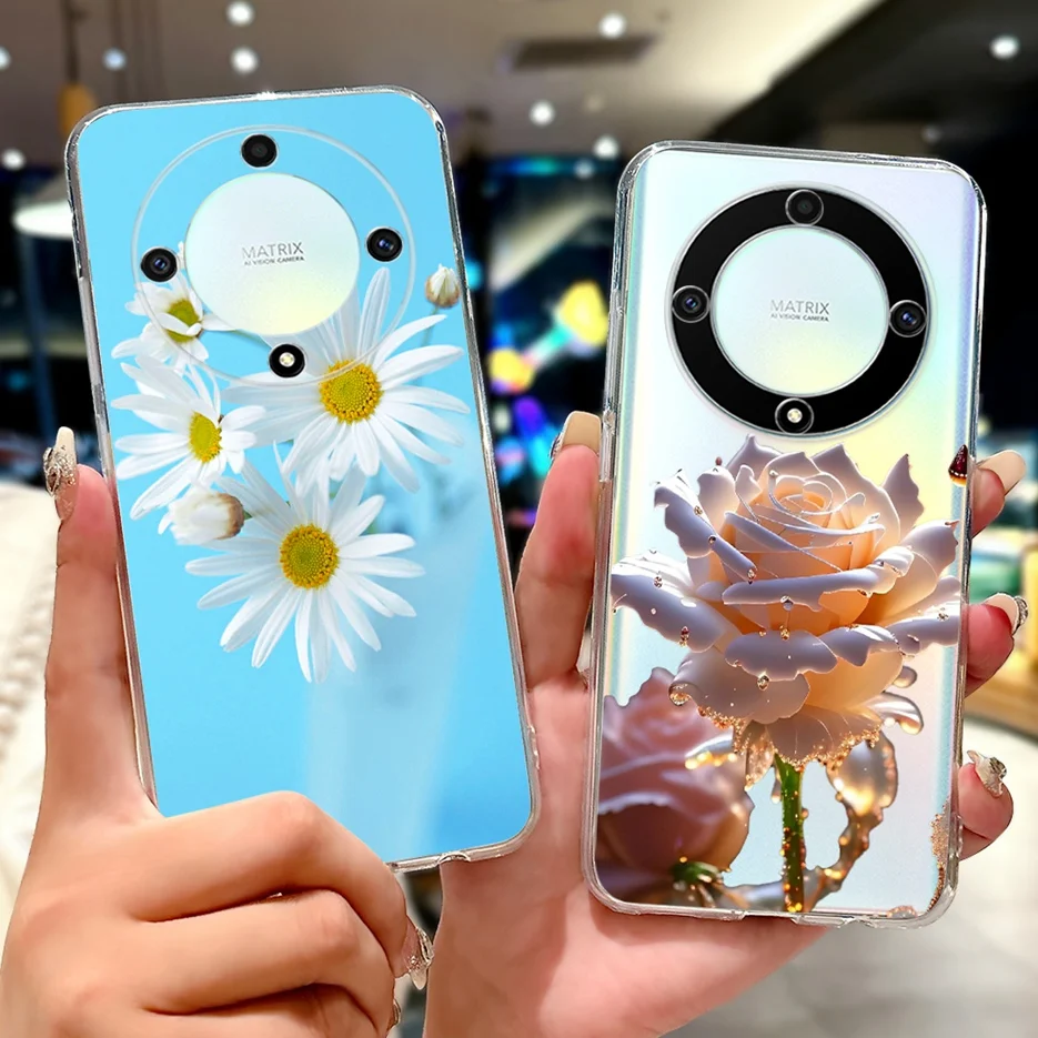 Para Honor Magic6 Lite funda HonorX9B ALI-NX1 Cool Dragon pintado funda de silicona suave para Honor X9B Magic 6 Lite Fundas Coque - imagen 5