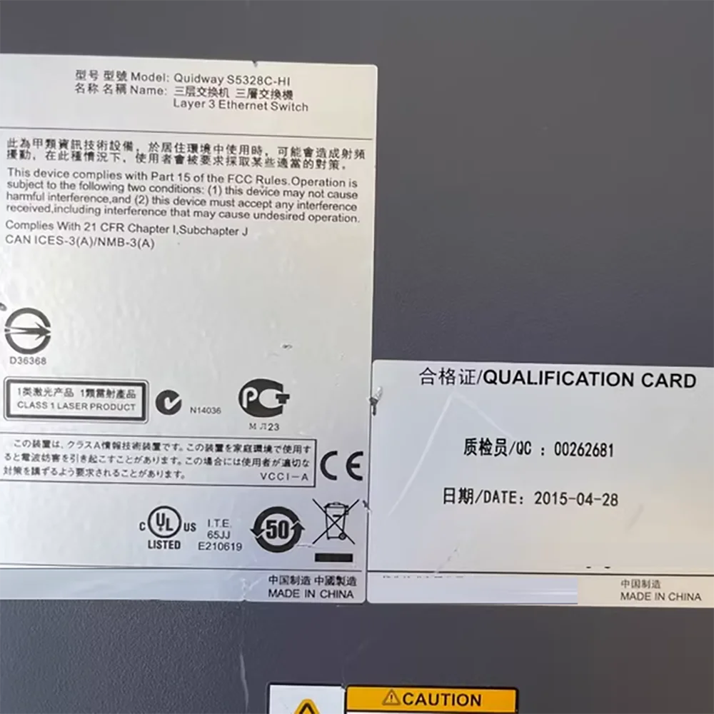 Para HUAWEI S5328C-HI puerto eléctrico gigabit completo de 24 puertos + interruptor de gestión de red de 4 puertos ópticos SFP - imagen 3