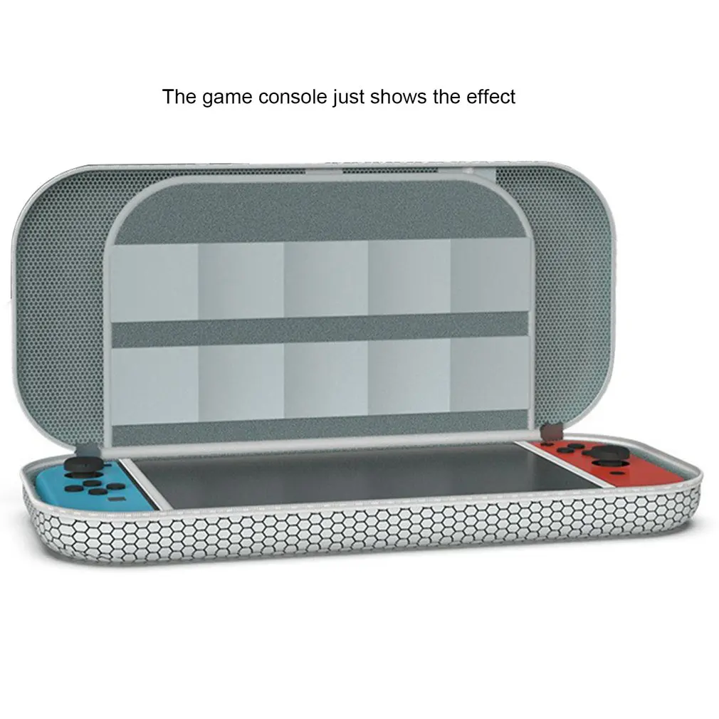 Estuche de transporte portátil EVA para Switch OLED, caja de almacenamiento de viaje con cremallera, accesorios para modelos OLED - imagen 3