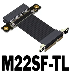 adt-link Cable PCIe 4.0 Gen4 x4 – Adaptador Extensión GPU