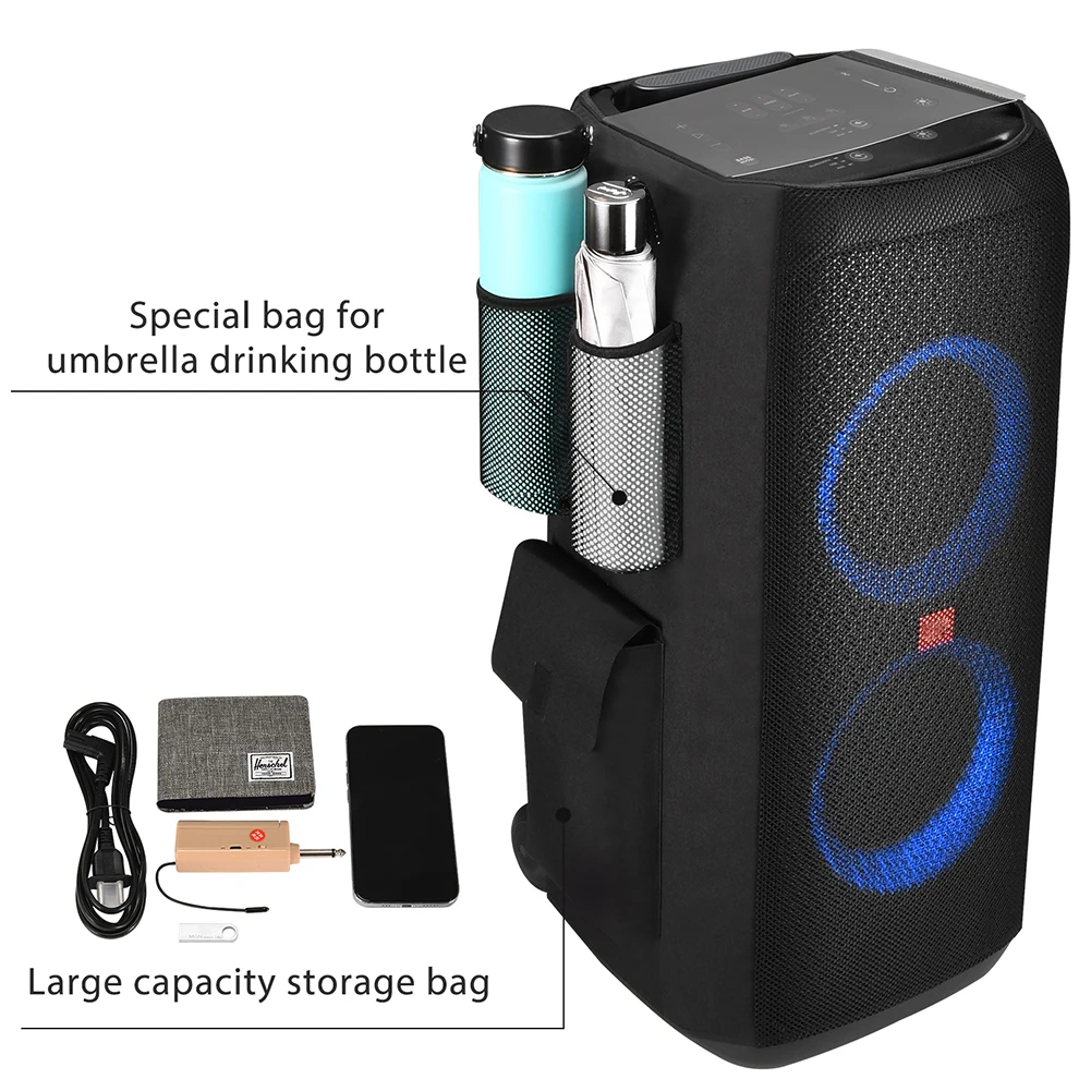 Estuche de protección contra el polvo para altavoz JBL Partybox 310, cubierta de transporte, bolsa de almacenamiento de gran capacidad, caja de protección de viaje