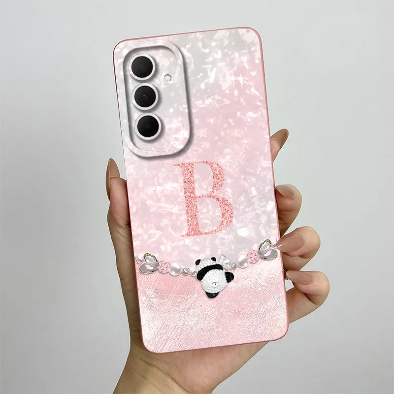 Para Samsung Galaxy A36 funda Samsung A36 5G funda de teléfono moda corona letras paquete completo mate anticaída cubierta protectora suave - imagen 2