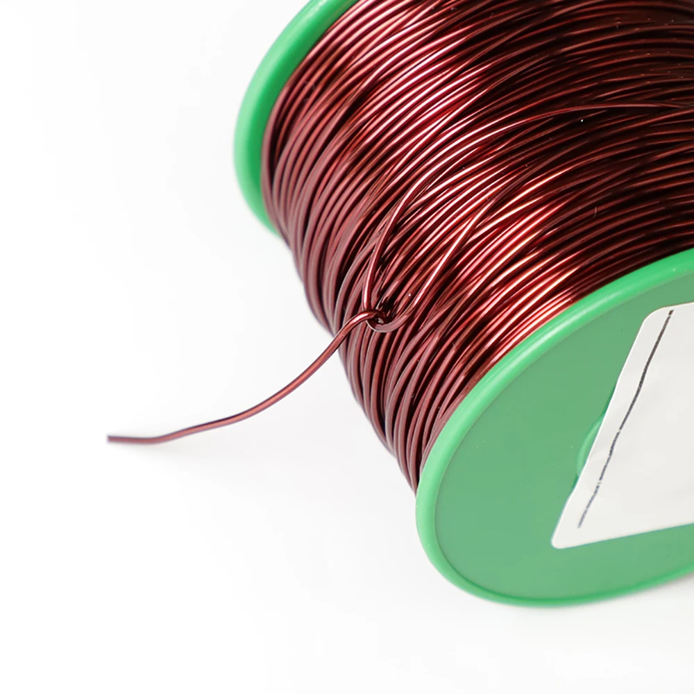 Alambre esmaltado Alambre de cobre esmaltado resistente a altas temperaturas de grado QZY-2/180 0,47-1,2 mm QZY180 1 kg/rollo - imagen 3
