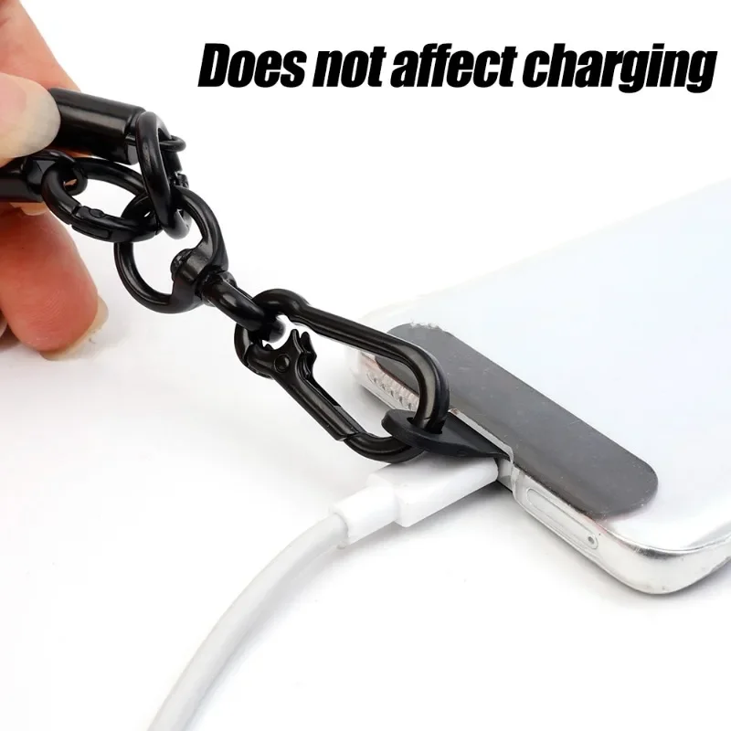Cordón cruzado Universal para teléfono, correa ajustable desmontable para el cuello, cierre, cuerda de seguridad, correas para los hombros, accesorios para teléfono móvil - imagen 4