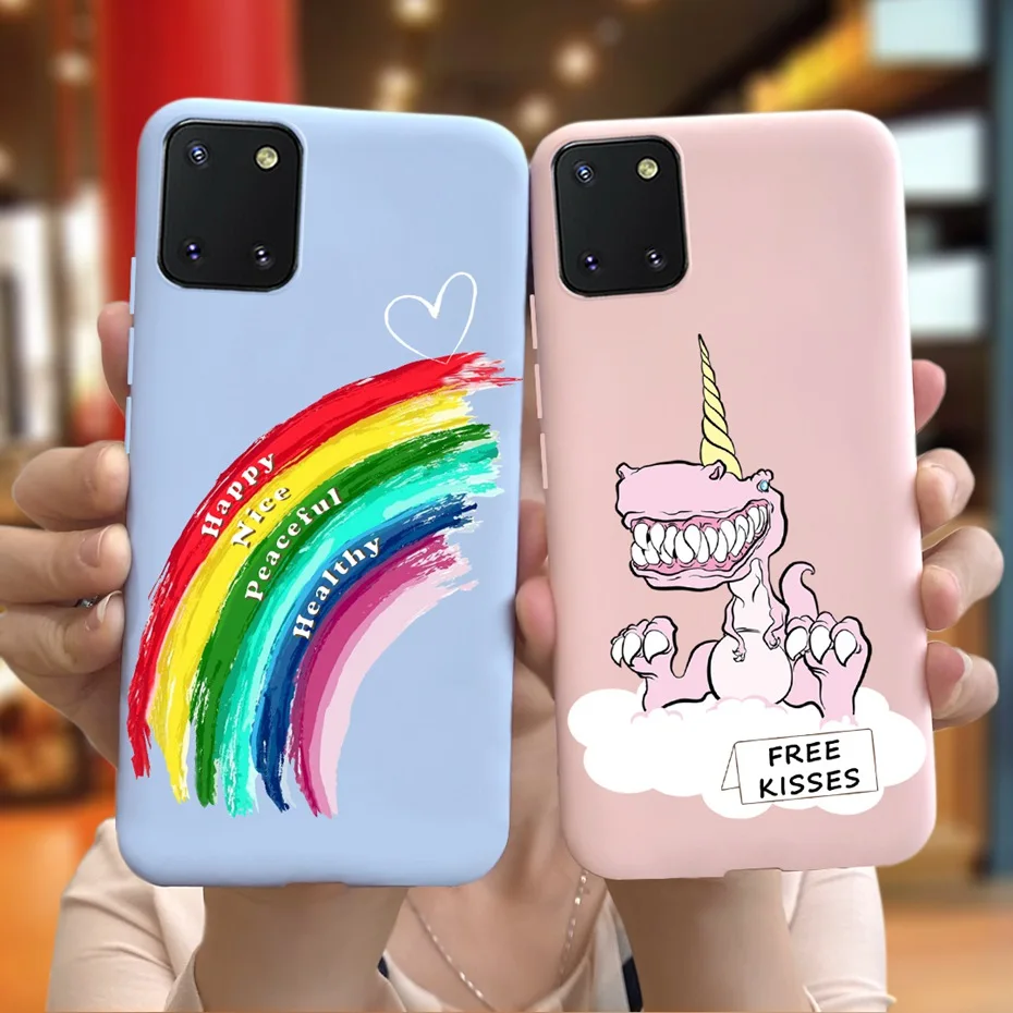 Para Samsung Galaxy Note 10 Lite Funda de silicona suave con dibujos animados para Samsung S10 Lite Funda SM-G770F N770F - imagen 3