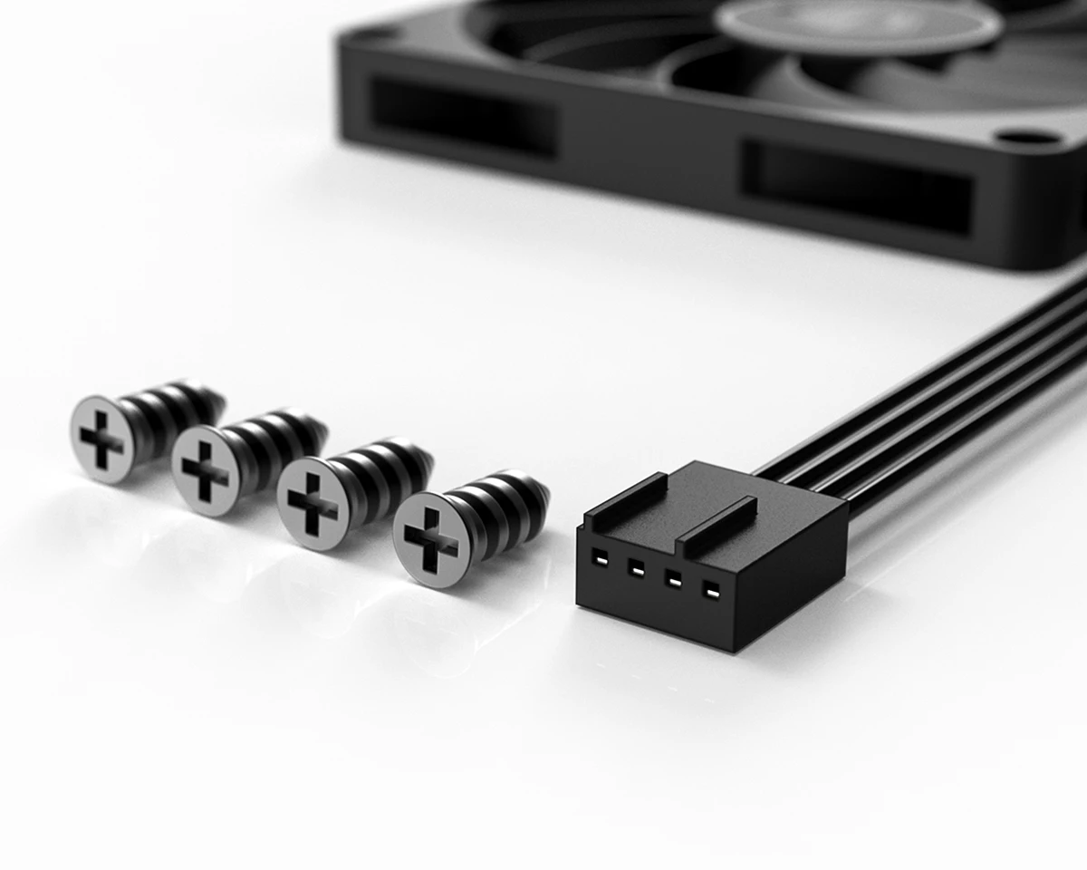 ID-COOLING NO-8010-PWM Ventilador de enfriamiento de caja de PC de 80 CM Diseño ultrafino de 10 mm Ventilador de enfriamiento con control de temperatura inteligente - imagen 5