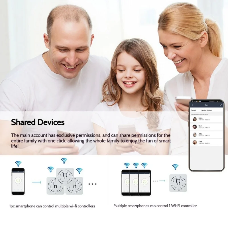 Tuya Zigbee 3,0 interruptor inteligente Mini 16A 1/2 vías inalámbrico y Control por voz para automatización del hogar funciona con Alexa/Asistente de Google - imagen 3