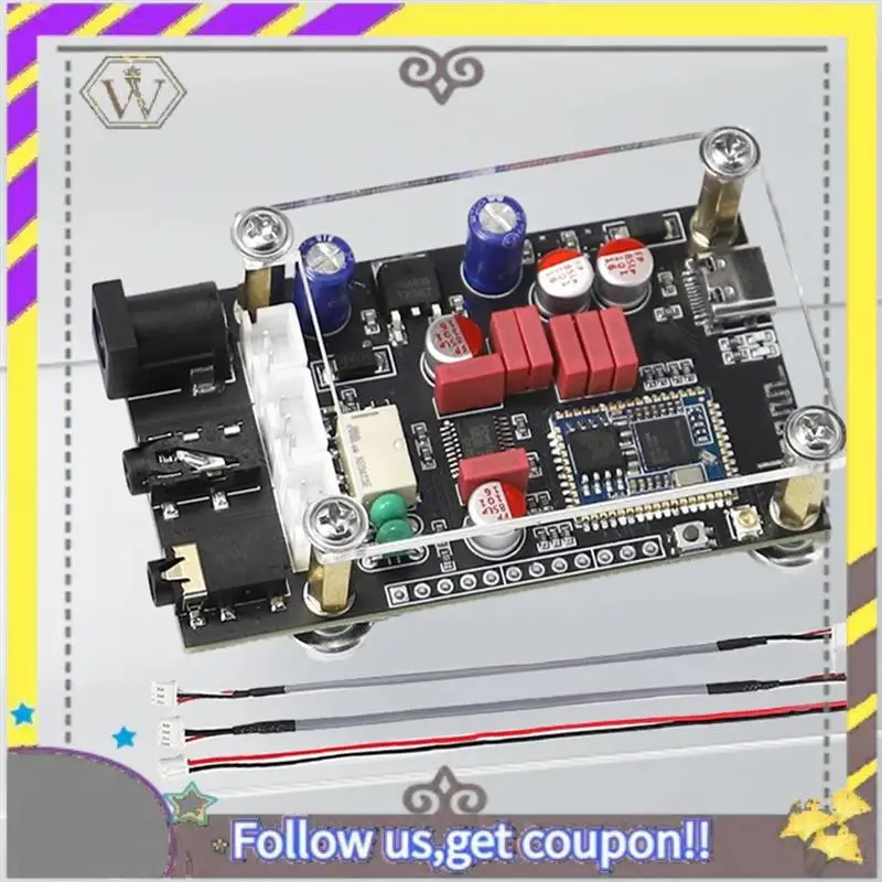 Nuevo DC8-24V XY-LA02 Qualcomm QCC5125 Placa de decodificación sin pérdidas BT 5,1 de alta temperatura para APTX LDAC sin pérdidas HD sonido DIY Kit - imagen 2