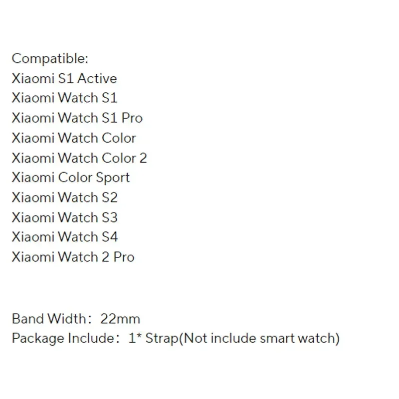 Correa de silicona Ocean para Xiaomi Watch S4 S3 S2 S1, pulsera deportiva para Mi Watch Color 2, Correa Xiaomi Watch 2 Pro, Correa para hombres y mujeres - imagen 3