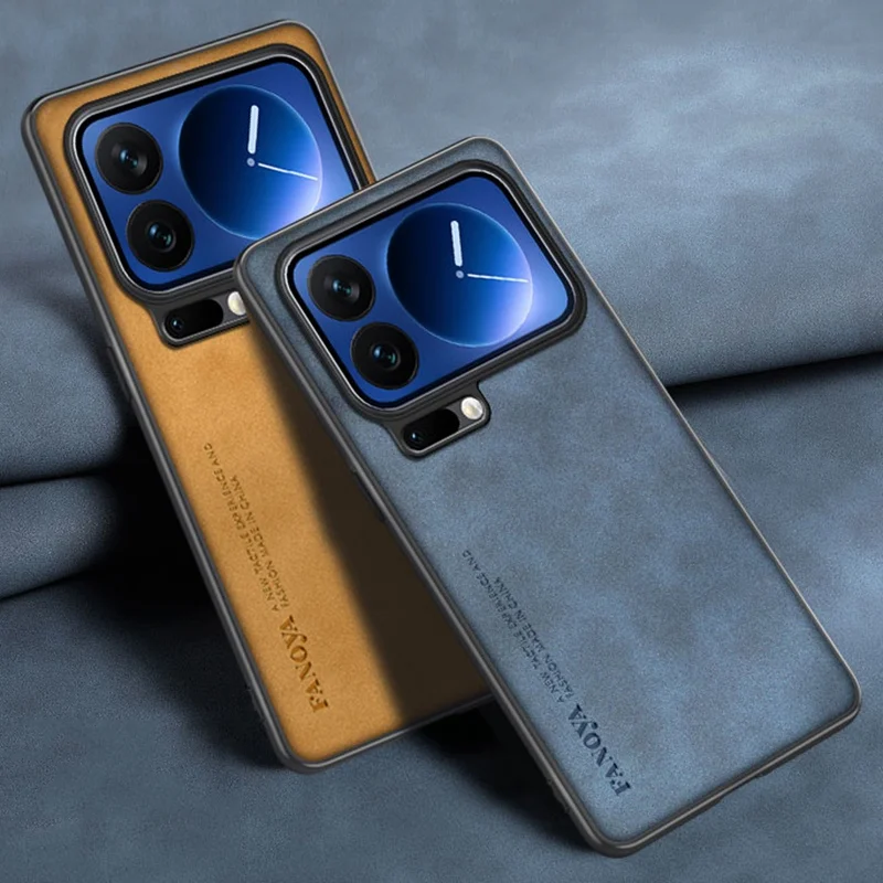 Para Xiaomi Mi 17 Pro Max funda de lujo de cuero PU funda de teléfono para Xiaomi 17 Pro Mi17 5G contraportada protección de silicona a prueba de golpes - imagen 2