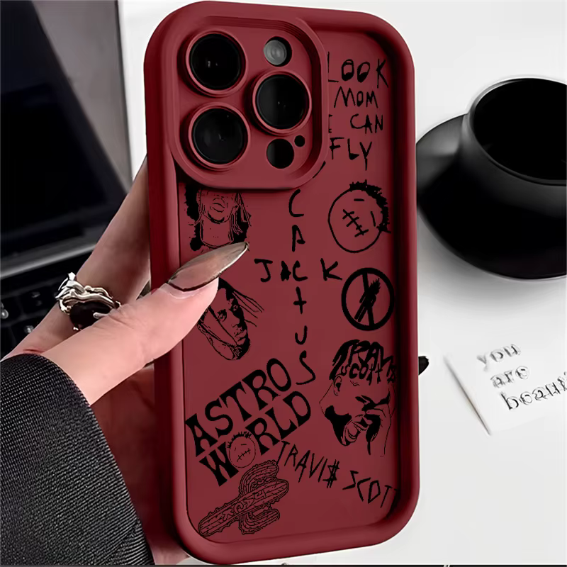 Funda de teléfono de lujo Travis Scott Cactus Jack para Google Pixel 9 8 7 8A 7A Pro XL 4G 5G funda trasera de silicona suave TPU - imagen 5