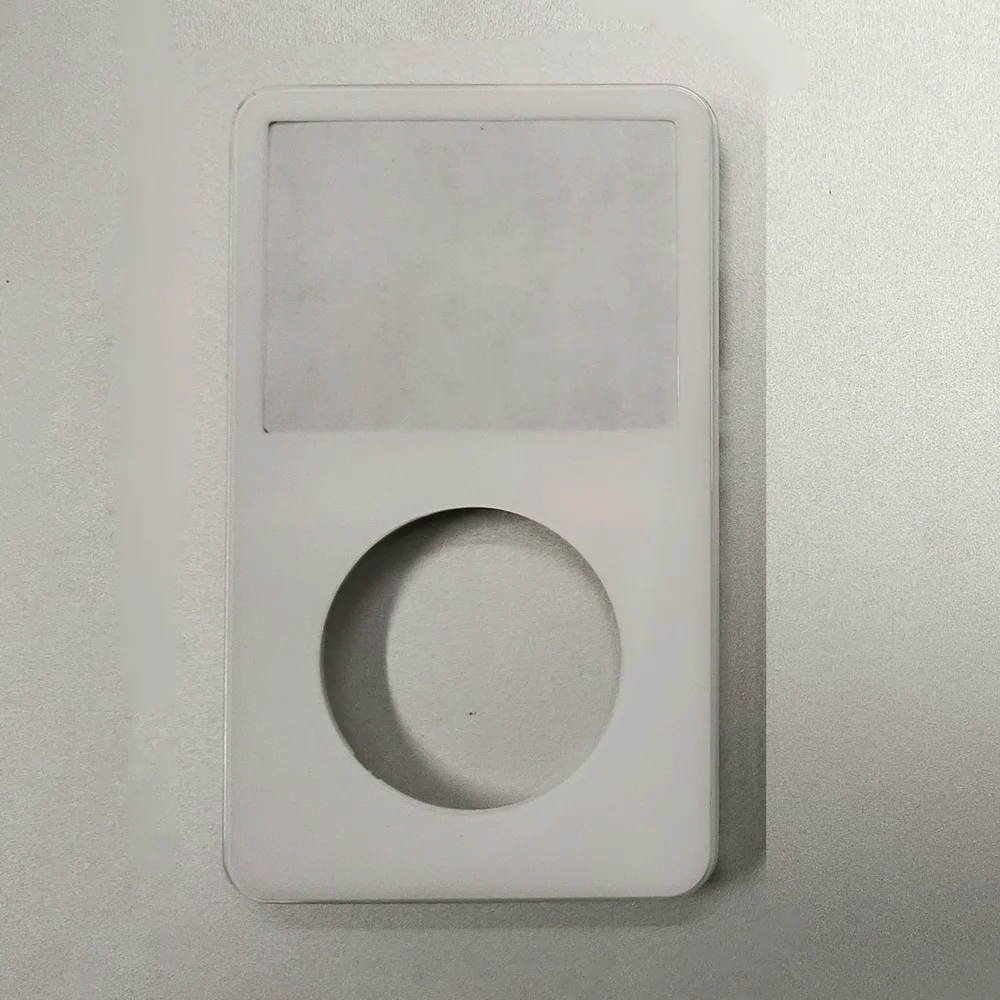 Para iPod 5th Video Rojo Negro Blanco Amarillo Púrpura Azul Transparente Cubierta frontal transparente - imagen 4