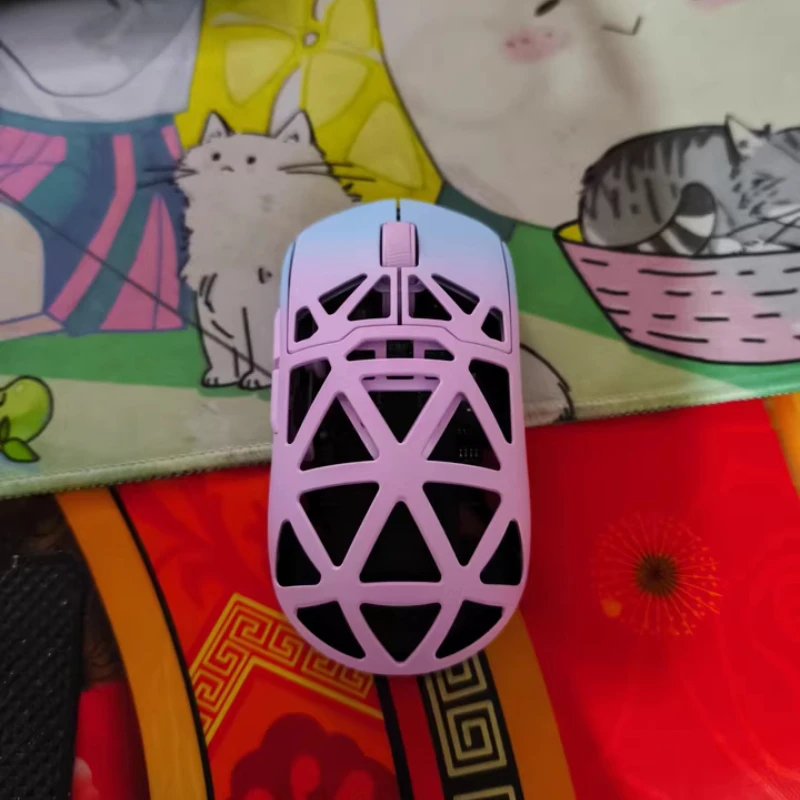 MCHOSE AX5 V2 ratón inalámbrico personalizado tri-modo aleación de magnesio Bluetooth 3 modos PAW3950 8K juego deportivo electrónico ratón jugadores