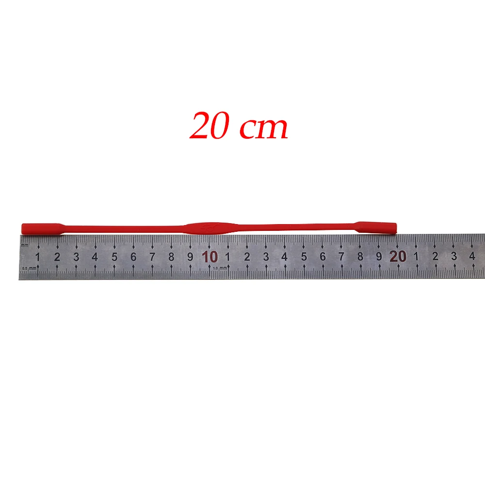 Correa de silicona para gafas de piezas, banda de seguridad para gafas de sol, soporte de cordón, cuerda deportiva, 1 unidad - imagen 3