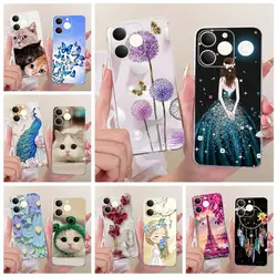 Para Realme Narzo 80 Lite 4G funda Realme Note 70 nueva funda pintada de lujo funda de teléfono suave y delgada para Realme Note 70T Note70 T Shell