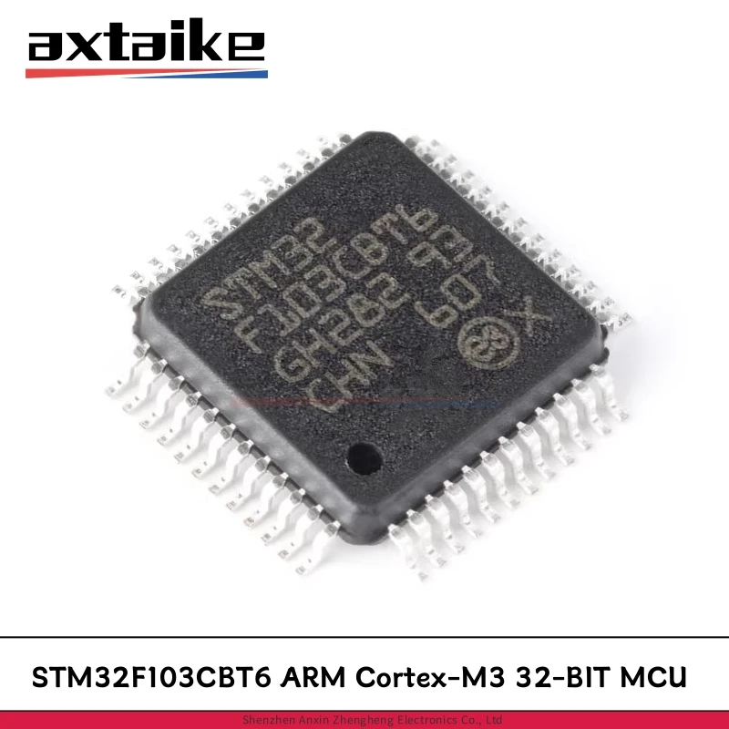 2/5 Uds STM32F103CBT6 LQFP-48 ARM Cortex-M3 32-BIT MCU SMD microcontrolador Chip IC STM32 F103CBT6 STM32F103