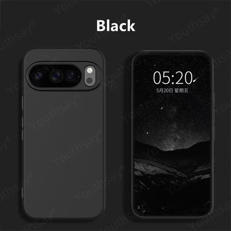 Para Google Pixel 10 Pro funda Google Pixel 10 Pro XL Fundas Coque suave Original Funda de teléfono de silicona líquida Pixel 10 Pro XL - imagen 3