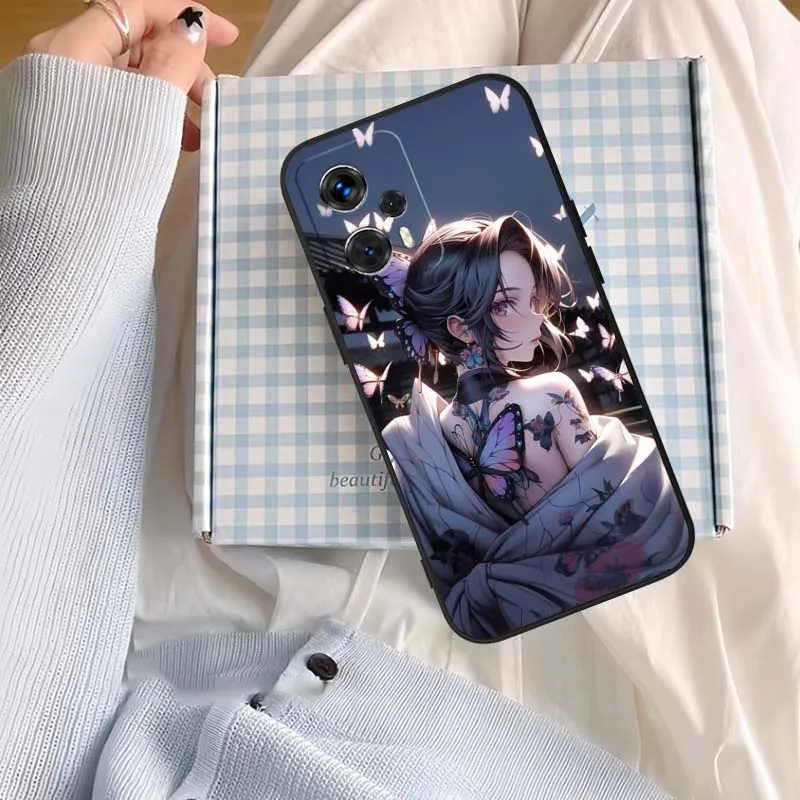 Shinobu Kocho para Motorola Edge 60 50 40 E22i E22 E15 S X30 G G24 Pro Stylus Play Power 5G 2025 funda de teléfono - imagen 5