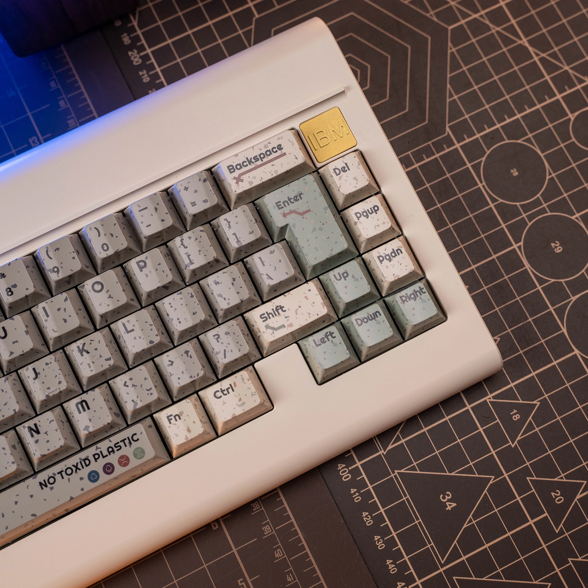 JKDKeys-Juego de teclas con tema Regenerate R3, perfil de cereza PBT, teclas originales personalizadas hechas a mano para accesorios de teclado mecánico - imagen 5