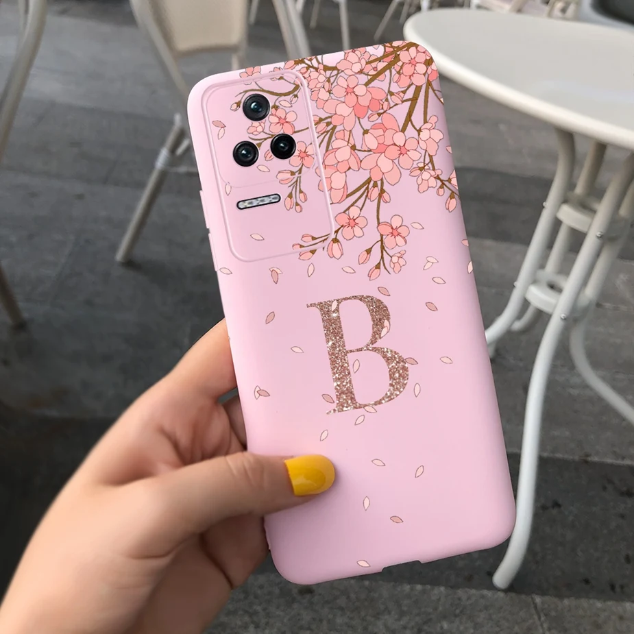 Funda de silicona suave con letras de corona para Xiaomi Poco F4, carcasa trasera de 6,67 pulgadas, parachoques - imagen 2
