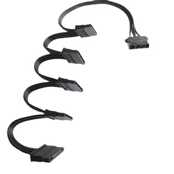 Adaptador IDE Molex a SATA - Cable alimentacion 18AWG para HDD/SSD