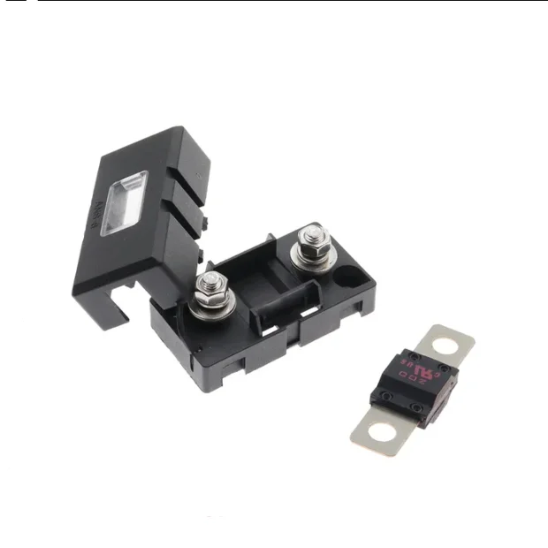 Amplificador de Audio Midi de 1 vía, bloque de fusibles, ANS-8, Base de placa de seguridad, portafusibles para vehículo, tipo perno 20A 50A 70A 80A 100A 150A 175A 200A - imagen 2
