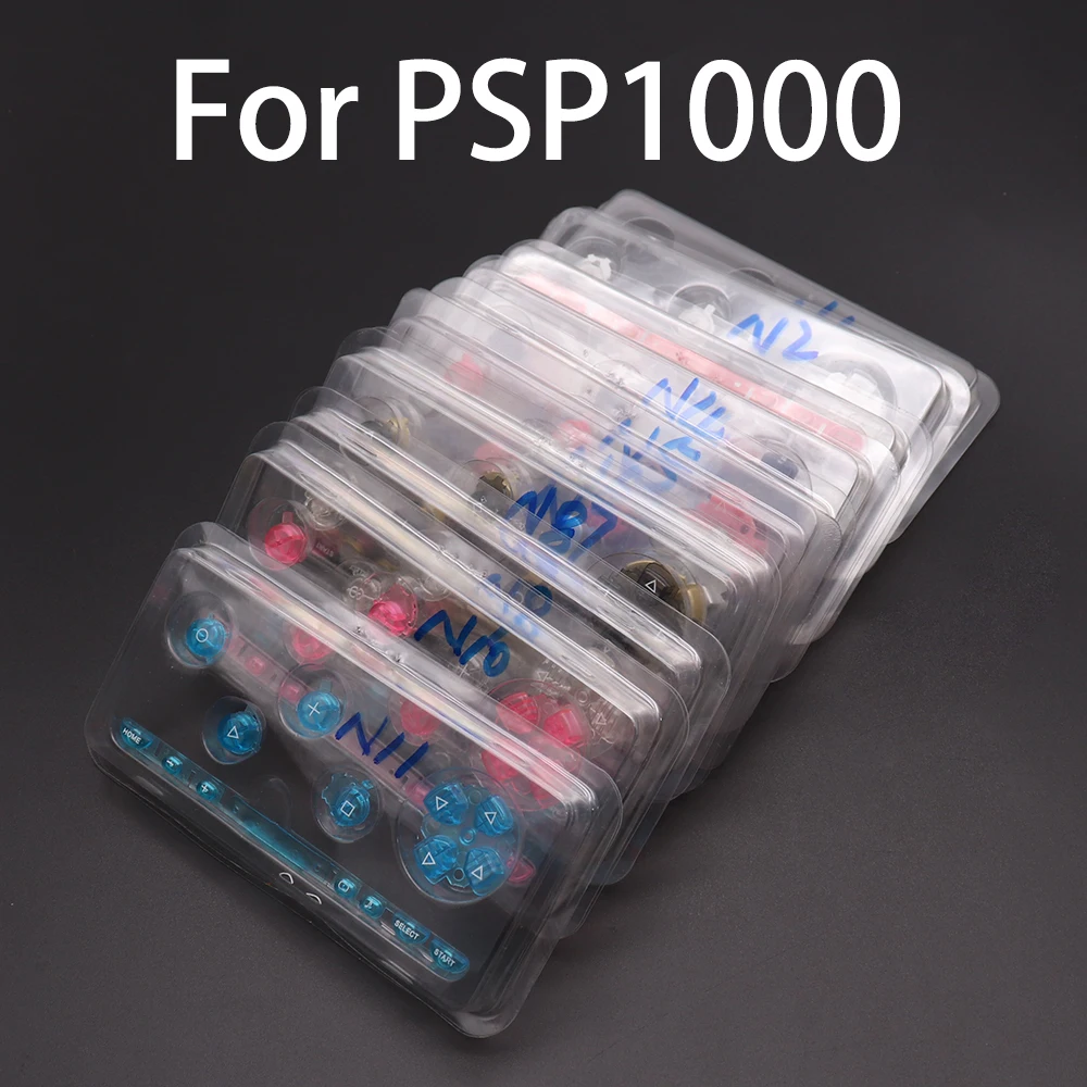 Rubber Conductive R L button repair part for psp1000 PSP 1000 Left Right Buttons Key pad Set Repair buttons