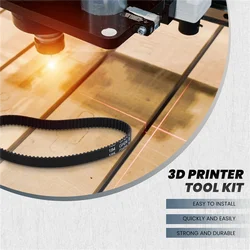 Kit Polea Tensora GT2 Aluminio CNC para Correa de Impresora 3D