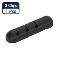 3 Clips Black