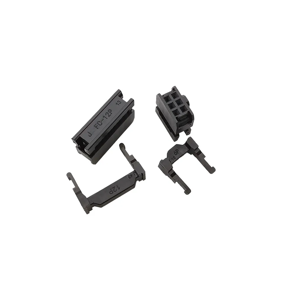 10 Uds FC-6/8/10/12/14/16/18/20/24/26/30/34/40/50 Pin conector hembra IDC de paso de 2,54mm para Cable plano tipo cinta de paso de 1,27mm - imagen 2