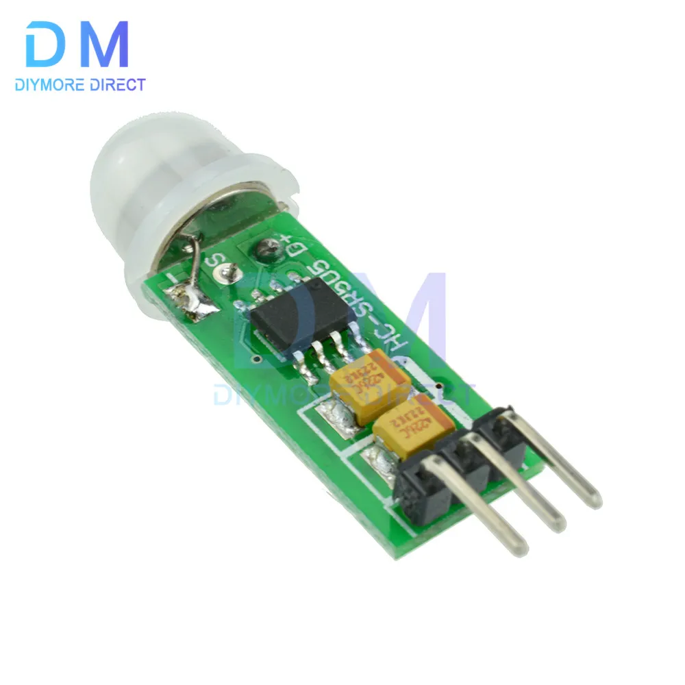 SR505 ajustar IR piroeléctrico infrarrojo PIR Sensor de movimiento módulo Detector - imagen 4