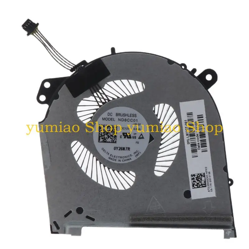 587B ordenador portátil CPU GPU ventilador refrigeración disipador calor repuesto para 15-DH TPN-C143