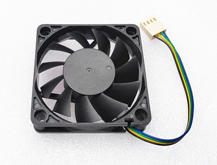 Ventilador de refrigeración PWM, Enfriador de rodamiento de bolas Dual, 60mm, 6cm, R126015BH, 0.30A, Everflow, 60x60x15mm, 5200RPM, nuevo - imagen 5