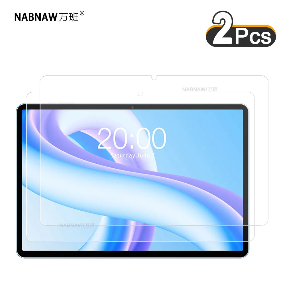 Protector de pantalla Ultra transparente a prueba de arañazos, vidrio templado para Teclast M50 Plus, película de pantalla de 10,1 pulgadas, 2 piezas - imagen 2