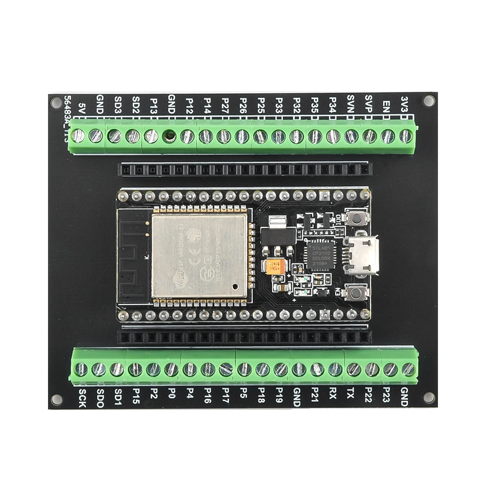 Placa de expansión ESP32 Compatible con ESP32 WiFi Bluetooth Placa de desarrollo NodeMCU-32S Lua 38Pin GPIO Placa de expansión - imagen 3