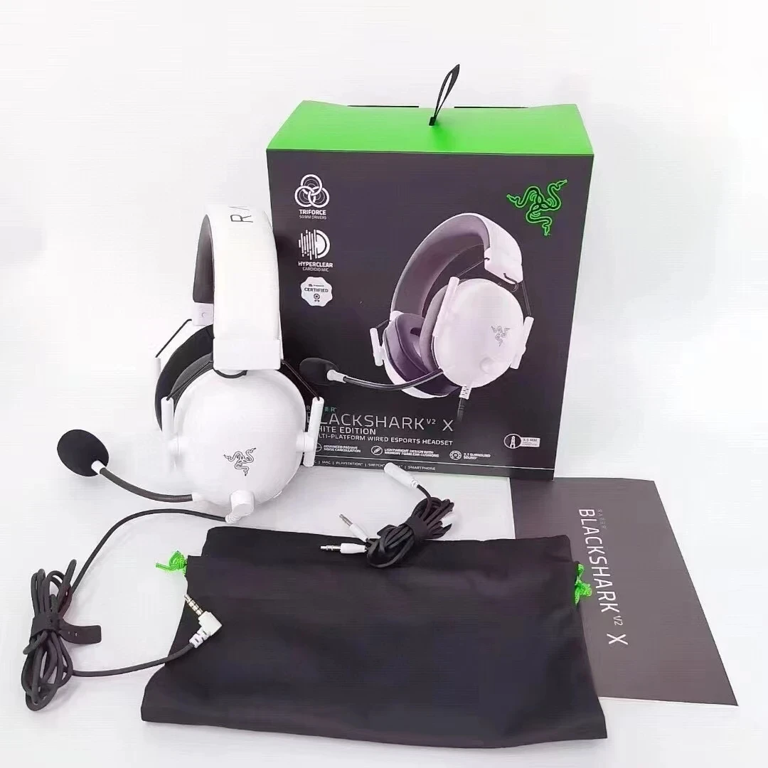 Razer-auriculares con cable BlackShark V2 X para videojuegos, cascos con sonido envolvente 7,1, Jogo para PS4,PS5, Nintendo Switch, Xbox - imagen 5