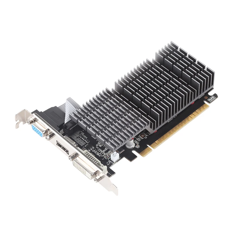 LS NVIDIA GeForce GT710 Heavy Hammer 1G DDR3 HDMI/DVI /VGA Tarjeta gráfica discreta PCI-E de nivel básico para computadoras de escritorio - imagen 2
