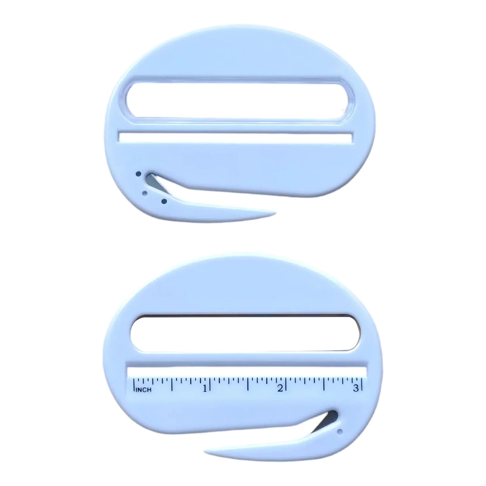 Cortadora de sobres, lupa y escala, abridor de sobres, cortadores de papel de regalo adecuados para trabajadores de oficina y estudiantes, 6 uds. - imagen 4