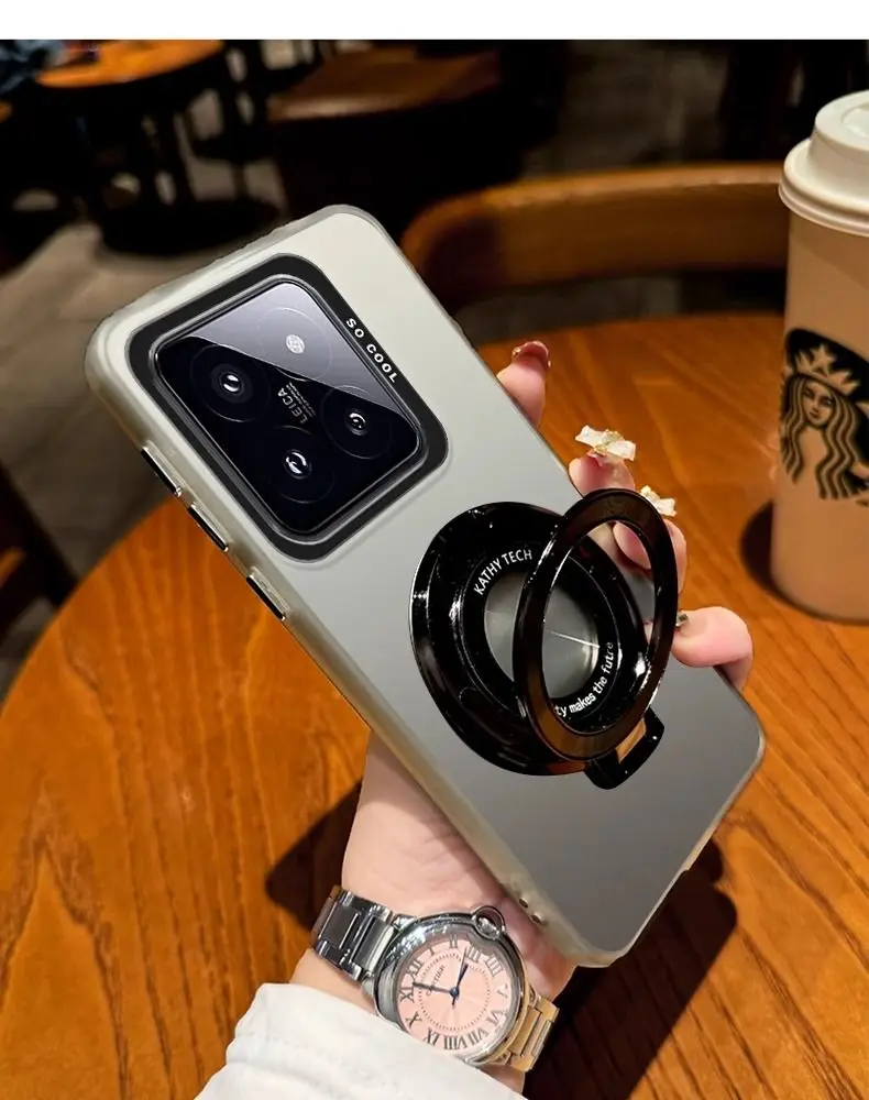 Para Infinix Note 40 30 Pro funda dura mate protección de lente con anillo funda trasera magnética para Infinix Note40 Pro Plus 30 Shell - imagen 5