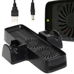 Ventilador Xbox 360 con Soporte Doble Base – Refrigeración Juego