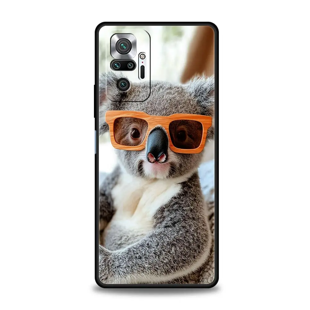 Funda de teléfono Koala para Xiaomi Redmi Note 14 13 12 5G 11 10 Pro Plus 4G 9S 9 14C 13C 12C 10C 9C 9A funda suave de TPU - imagen 5