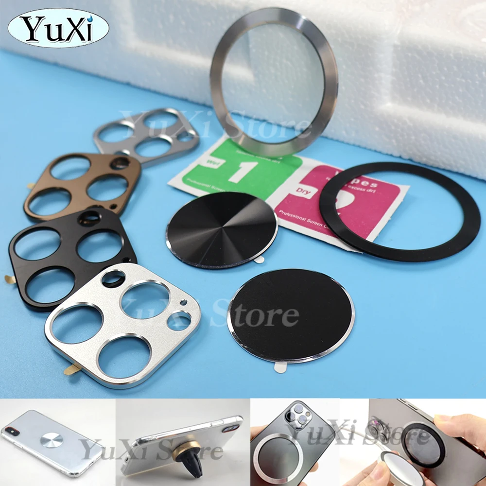 Anillo magnético de Metal para Magsafe IPHONE 17 16Pro, placa adhesiva para teléfonos móviles, soporte de cargador inalámbrico, placa de disco de Metal - imagen 3