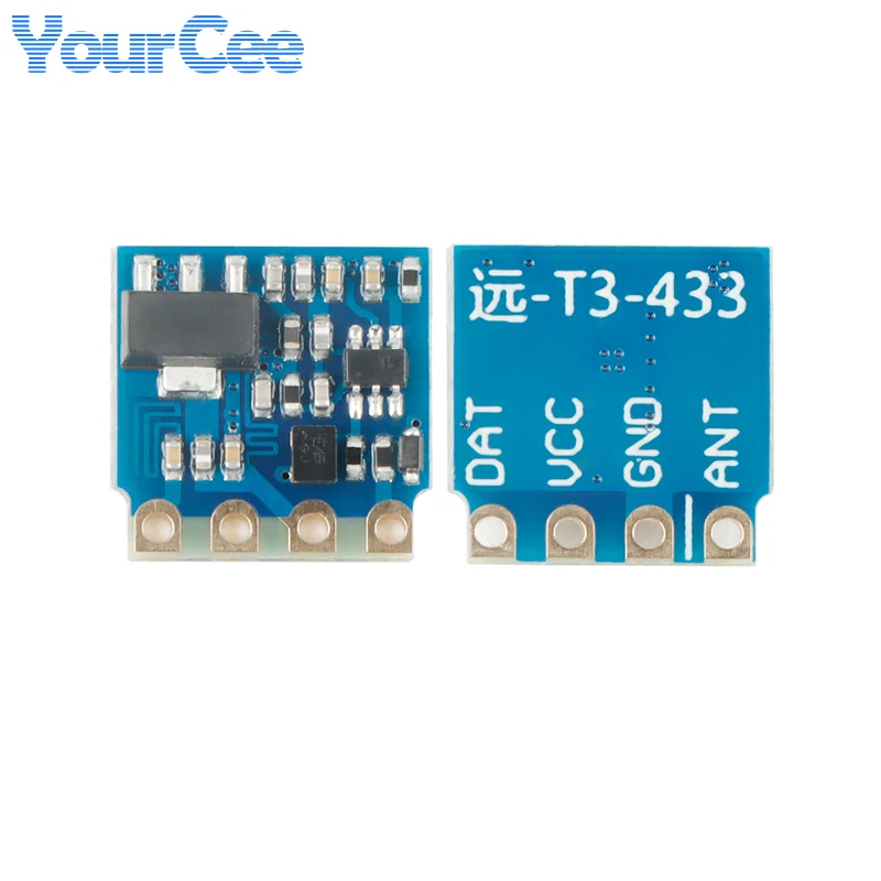 10 uds/1 unidad H34P 433Mhz 315mhz módulo transmisor RF módulo de transmisión Control remoto inalámbrico transmisión de larga distancia 1000m - imagen 4