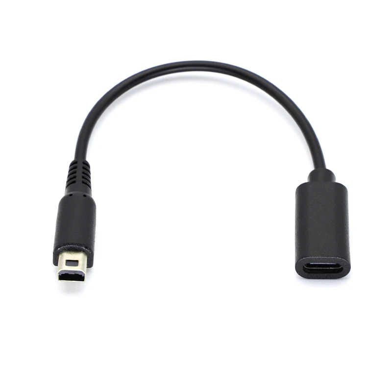 Cable cargador USB C tipo C para consola de juegos NDSI 3DS 2DS XL/LL, línea de alimentación de carga, 1/2/5 Uds.