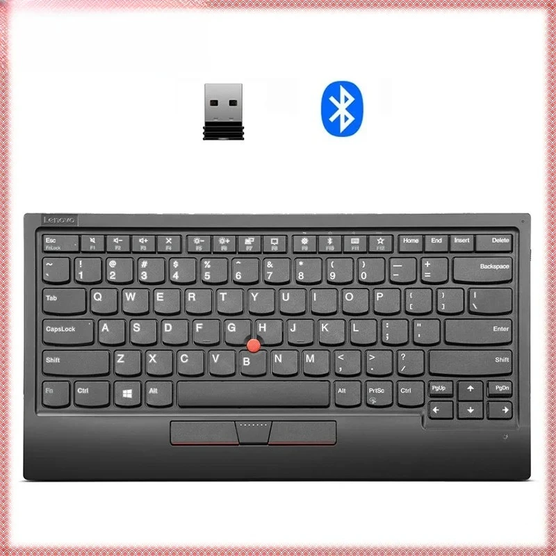 Little Red Dot USB apuntando Stick inalámbrico Bluetooth modo Dual 4Y40X49493 ordenador teléfono tableta teclado para Lenovo ThinkPad