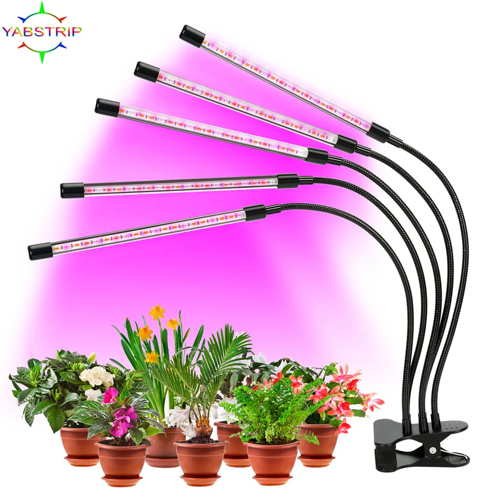 Luz LED usb de 5V para cultivo, lámpara Phyto espectro completo interior, vegetales, flores, plantas, carpa, plántulas, semillas, Light - imagen 4